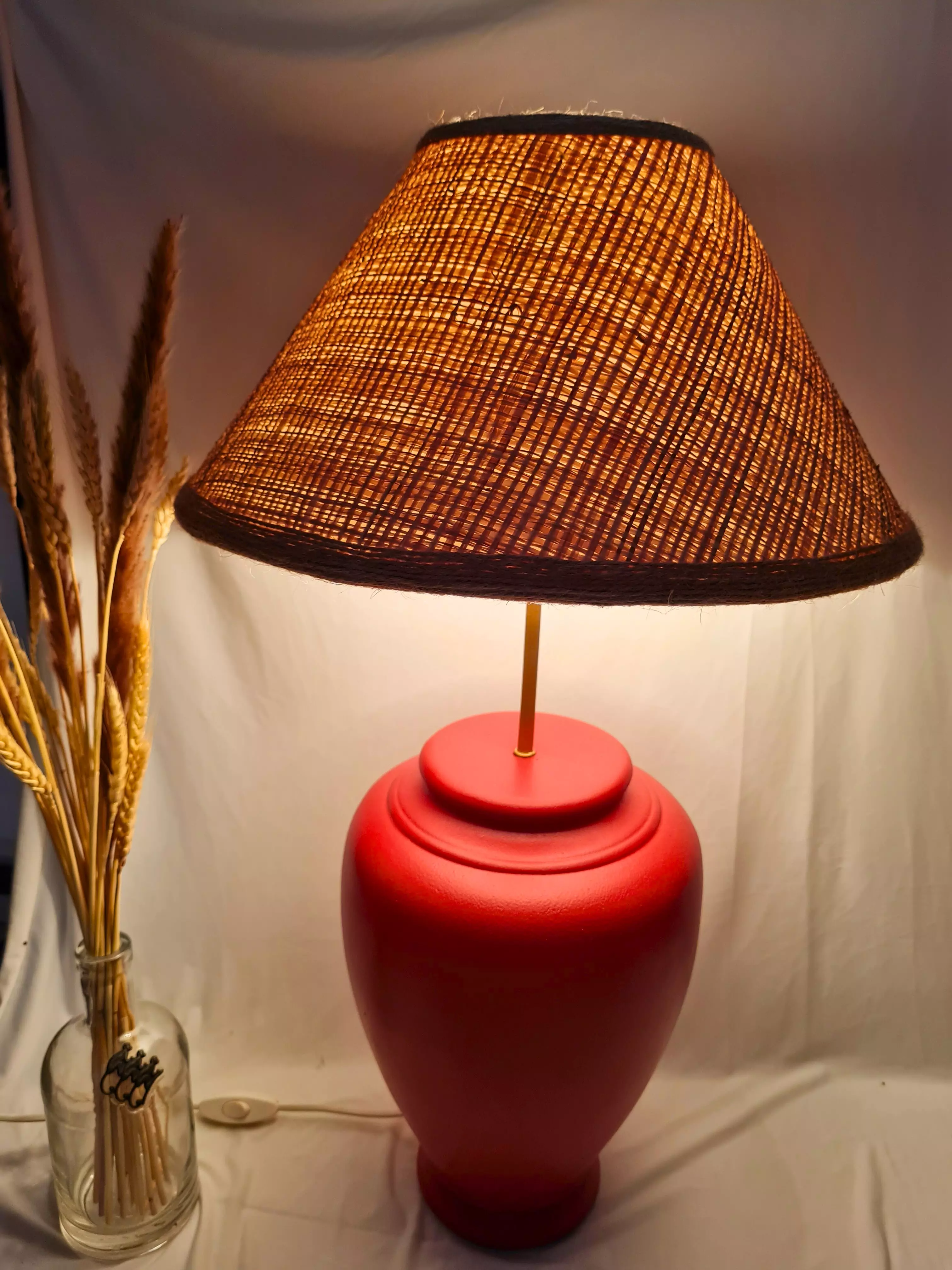 Lampe Rafia 